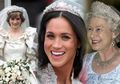 Karena Muak, Ratu Elizabeth II Larang Meghan Markle Kenakan Perhiasan Lady Diana?