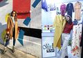 Tips Fashion Lebaran 2019 : Belanja Outer Bahan Suede ala Cinta Laura di ITC Kuningan