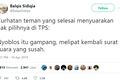 Curhatan Kocak dari Netizen yang Abis Nyoblos di Pemilu 2019: Susah Lipet Kertas Suara!