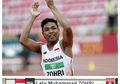 Sambar Garis Finish dalam Waktu 10.15 Detik di Qatar, Lalu Zohri Resmi Jadi Manusia Tercepat di Asia Tenggara