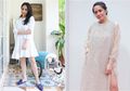 Nagita Slavina Tampil Glamor dengan Mengenakan Hoop Earrings Simpel dengan Harga Fantastis
