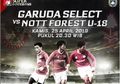Live Streaming Garuda Select Vs Nottingham Forest, Prediksi Susunan Pemain Minus 4 Pilar Termasuk Super Supri!