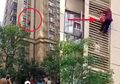 Seorang Nenek Nekat Keluar dari Gedung Bertingkat Melalui Jendela karena Dikunci di Flatnya