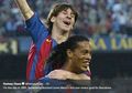 Ronaldinho Dijual Barcelona Karena Beri Pengaruh Buruk pada Lionel Messi? Ini Jawabnya!