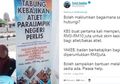 Viral! Beredar Foto Atlet Malaysia Minta Sedekah, Menteri Pemuda dan Olahraga Memberi Tanggapan