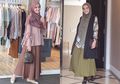 Tren Baju Lebaran 2019: Modis dengan Rok Plisket Hijab ala Shireen dan Zaskia Sungkar