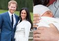 Penampilan Modis Meghan Markle Pakai Dress Tanpa Lengan saat Perkenalkan Anak Pertamanya ke Media