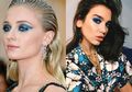Inspirasi Makeup Eyeshadow Biru ala Artis Hollywood, Sophie Turner Salah Satunya!