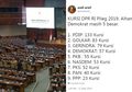 Andi Arief Bocorkan Jatah Kursi DPR RI: Ternyata Selain Gaji dan Fasilitas, Anggota DPR Juga Dapat Uang Pensiun Seumur Hidup