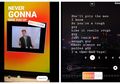 Instagram Uji Coba Fitur Stiker dengan Lirik Lagu di Stories