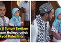 Jadi Sorotan, Gadis Cilik Asal Aceh Sumbangkan Tabungan Hajinya untuk Rakyat Palestina