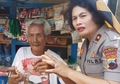 Ditipu Uang Palsu Rp400 Ribu dari Pembeli, Pedagang Lansia Ini Dapat Uang Ganti dari Kapolsek Jebres Solo