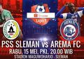 Link Live Streaming Liga 1 2019 PSS Sleman Vs Arema FC, Siapa yang Paling Siap Menang?