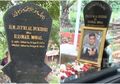 Dilapisi Batu Granit Seharga Rp150 Juta, Ini Potret Makam Mendiang Uje yang Sudah Mulai Rusak