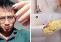 Tidak Sekadar Dimakan, Pria Ini Bagikan Tips Menggunakan Mi Instan untuk Memperbaiki Wastafel