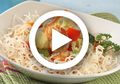 (Video) Resep Bihun Kering Siram Udang Asam Pedas, Pas Untuk Sahur!