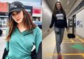 Bergaya Sederhana, Luna Maya Pakai Sendal Rp18 Juta Saat Mencoba MRT Jakarta