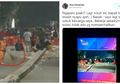 Warganet Kagum Lihat Aksi Penyapu Jalan yang Abaikan Massa Kerusuhan dan Tetap Jalankan Kewajiban Meski Situasi Mencekam