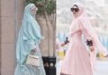 Beda dari Biasanya, Begini Tampilan Syahrini Saat Pakai Gaya Fashion Hijab Syar'i