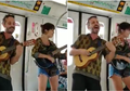 Aksi Ngamen Bule di MRT yang Kehabisan Duit Saat Keliling Dunia Ini Bikin Kesel Netizen