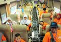 Daia Hadirkan Mudik Warna Wangi dengan Berangkatkan 8 Gerbong Kereta Api Pariwisata