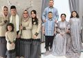 Sederhana hingga Glamor, Intip Potret Kompak Busana Lebaran Artis dan Keluarga