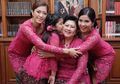 Anggunya Penampilan Dua Menantu SBY Kenakan Kain Batik Pilihan Mendiang Ani Yudhoyono saat Lebaran