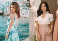 Biasa Tampil Seksi, Kini Nikita Willy Bergaya Santun dengan Tunik Brokat yang Kekinian