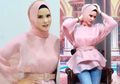 Lihat Penampilan Angel Lelga dalam Balutan Dress Floral dan Hijab Pashmina yang Jadi Sorotan, Bak Anak Muda!