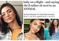 Makin Runyam, Meski Sudah Minta Maaf Unggahan Angela Gilsha yang Keluhkan Bayi di Pesawat Disorot Media Asing