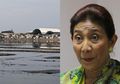 Muncul Endapan Lumpur Penuh Sampah Berbau Busuk di Waduk Pluit, Menteri Susi: Saya Ingatkan Janji Pak Sandi