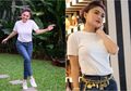 Deretan Penampilan Yuni Shara Pakai Jeans dan Kaos Polos yang Bikin Awet Muda!