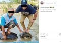 Fotonya Menginjak Kura-kura Viral, Kepala Dinas di Lampung Mohon Ampun