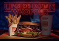 Sambut Stranger Things Season 3, Burger King Bikin Burger Kebalik