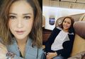 Terlihat Sederhana, Maia Estianty Kenakan Sweater 145 Juta Rupiah di Pesawat