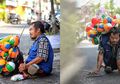 Lebih Memilih Jualan Balon Ketimbang Minta-minta, Pria Disabilitas Ini Harus Menempuh 30 Km Untuk Berjualan