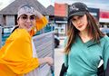 Adu Gaya Syahrini VS Luna Maya Pakai Sepatu Kembar saat Liburan