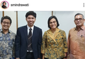 Menteri Keuangan RI Uji Skripsi 2 Mahasiwa UI, Netizen Sebut Sidang Tingkat Dewa