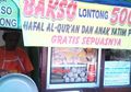 Di Warung Bakso Ini Orang Hafal Al Quran Gratis Makan Sepuasnya, Hafal 1 Juz Gratis 2 Mangkok