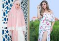 Sempat Pakai Hijab Syar'i hingga Baju Seksi, Kini Celine Evangelista Pakai Kerudung saat ke Gereja