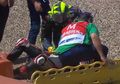 Kenakan Kruk di Kualifikasi MotoGP Jerman 2019, Korban Tabrak Valentino Rossi Mengaku Sakit Luar Biasa