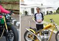 Ini Dia 2 Koleksi Motor Custom Jokowi, Punya Hobi Naik Motor Ternyata Bermanfaat Bagi Kesehatan