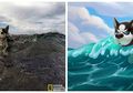 Begini Jadinya Ketika Foto-foto National Geographic Diubah Jadi Ilustrasi Imut ala Kartun Pixar
