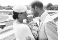 Upacara Pembaptisan Sang Putra Digelar Tertutup, Meghan Markle Tampil Anggun dengan Gaun Putih Mewah