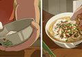 Kewl, Video Proses Meracik Bubur Ayam Versi Anime Dibikin Ilustrator Indonesia
