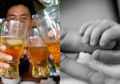 Kakek Beri Bayi Minum Alkohol Hingga Berujung Kematian Bayi, Simak Bahaya Fisik Jika Anak Diberi Alkohol