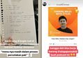 Sosok Pengunggah Foto Viral Daftar Menu Kelas Bisnis Penerbangan Garuda yang Ditulis Tangan, Ternyata Bekerja di Maskapai Lain