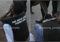 Diamankan Lantaran Picu Aksi tawuran, Dua Pemuda Menangis Histeris Sampai Bersujud di Kaki Polisi