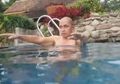 Agung Hercules Latihan Keseimbangan di Kolam Renang, Ada Pendapat Airnya Tingkatkan Risiko Kanker 5 Kali Lipat