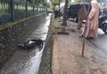 Tragis, Bukanya Masuk Gerbang Sekolah pada Tahun Ajaran Baru, Motor Siswa SMK Ini Malah Masuk Got